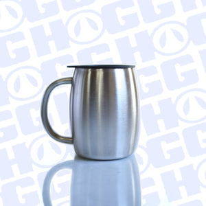 14 oz Coffee Mug Stainless Steel Double Wall.