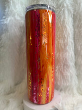 #249 Sunset Woodgrain 30 oz Skinny Straight.