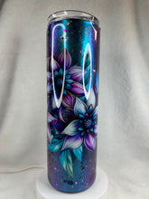 #174 Floral Colorshift 30 oz Skinny Straight