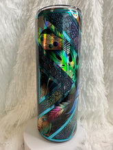 #238 - Tropical Texture 20 oz skinny straight