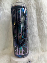 #247 Double Colorshift Tapeoff Ink Swirl 30 oz Skinny Straight.