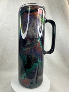 #205 Ink Swirl-1 20 oz Skinny Straight, Handle