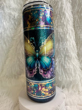 #237 - Butterfly Foil 20 oz skinny straight