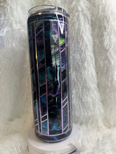 #247 Double Colorshift Tapeoff Ink Swirl 30 oz Skinny Straight.