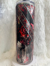 #250 Dark Rose Textured 30 oz Skinny Straight.