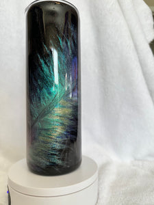 #232 Mica Pulled Feather 20 oz Skinny Straight.
