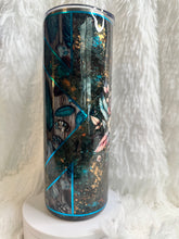#243 - Boho Patina Feather 20 oz skinny straight
