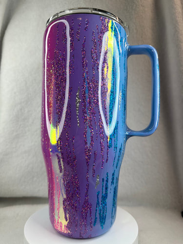 #223 Opal Mash Up, 24 oz Curved with Handle