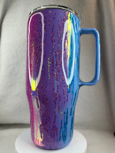 #223 Opal Mash Up, 24 oz Curved with Handle